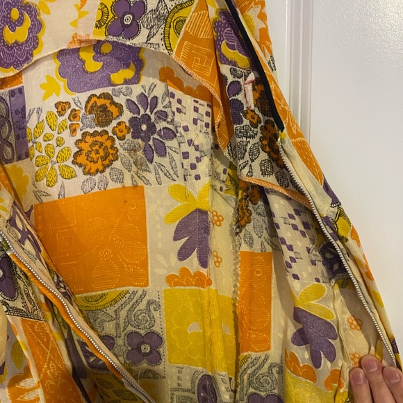 Vintage handmade maxi dress size Small - Picture 5 of 12